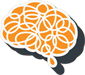 The Henry's Foundation Brain Graphic Logo
